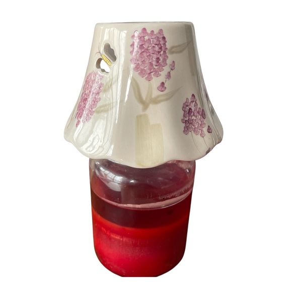 Home Interiors Lavender Fields & Butterflies Candle Shade Topper - Picture 6 of 7